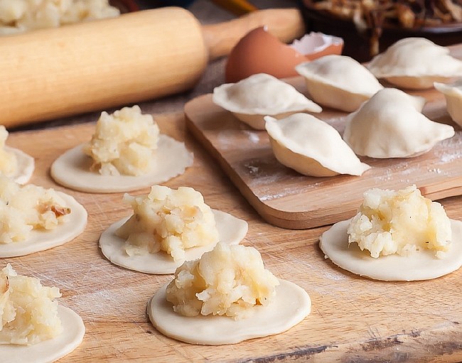 Вареники с картошкой